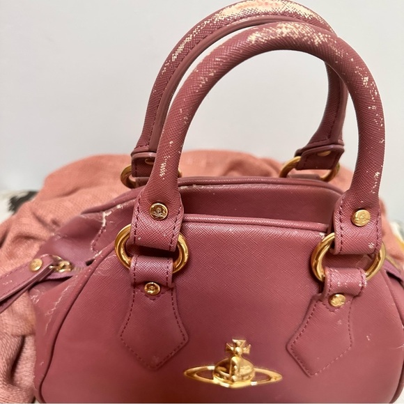 Vivienne Westwood Vintage Yasmine Bag | Rose Pink - Picture 4 of 13